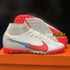 Giày Bóng Đá Nike Mercurial Superfly 7 Elite Olympics Trắng Vạch Hồng Cổ Cao TF