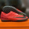 Giày Bóng Đá Nike Mercurial Vic 6 Đỏ Lưỡi Gà Liền TF