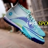 Giày Bóng Đá Nike Mercurial Superfly 8 Academy MDS005 Trắng Tím Xanh Ngọc V2 TF