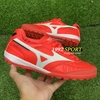 Giày Bóng Đá TQ Mizuno Morelia Sala Japan Đỏ Cam Vạch Trắng TF