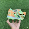 Giày Bóng Đá TQ Nike Zoom Mercurial Vapor 15 Academy Bonded Xanh Cam Vạch Đen HQ TF