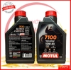 Nhớt Motul 7100 10W40 Chai 1.2L tổng hợp dành cho xe số xe côn
