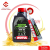 Combo nhớt Motul Scooter Expert Le 10W40 + Hộp số Motul 120ML dành cho xe ga