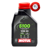 Thùng, 1/2 thùng Nhớt Motul 5100 10W30 dành cho xe số, tay côn mới