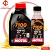 Nhớt Motul 7100 10W40  tổng hợp dành cho xe số xe côn