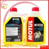 Thùng Nước làm mát Motul vàng Tem 3 lớp nhập khẩu Pháp dung tích 1L