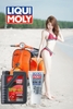 Combo nhớt Liqui Moly Scooter Race 10W40 +Hộp số liqui 150ML