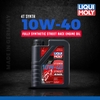 Nhớt tổng hợp  liqui Moly Synth street Race 10W40 dành cho xe số, tay côn