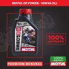 Nhớt Motul GP Power 4T 10W40 dành cho xe số, tay côn