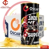 Thùng Nhớt Oscar Super 10W40 1L Full Synthetic API SN nhập khẩu dành cho xe số