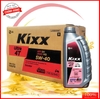 Thùng Nhớt Kixx Ultra Scooter Fully Synthetic 5W40 800ML dành cho xe ga nhập khẩu Hàn Quốc