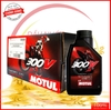 Thùng nhớt Motul 300V 10W40 Tem 3 lớp Châu Âu hàng chính hãng