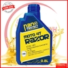 Thùng Nhớt Razor Nano Protect 4T 10W40 tổng hợp dành cho xe số, tay côn