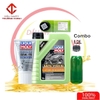 Combo Nhớt Liqui Moly Molygen Scooter 5W30 -10W40 tổng hợp 100% chuyên dành cho xe ga + Hộp số Liqui 150ml