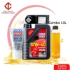 Combo nhớt Liqui Moly Scooter Race 10W40 +Hộp số liqui 150ML