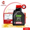 Thùng, 1/2 thùng Nhớt Motul 5100 10W30 dành cho xe số, tay côn mới