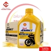 Nhớt Shell Advance AX5 15W40 dành cho xe số, tay côn
