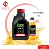 Thùng, 1/2 thùng Nhớt Motul 3100 gold 10W40 dành cho xe số, tay côn