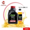 Thùng, 1/2 thùng Nhớt Motul 3100 gold 10W40 dành cho xe số, tay côn