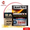 Nhớt RAFOIL Orion XX 5W30  Fully Synthetic dành cho xe ô tô