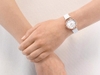 Đồng hồ nữ dây da trắng đẹp mắt