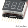 Bộ báo pin thấp kèm hiển thị LED 1S–8S Lipo/Li-ion/LiFe – LKPT940622