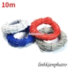 Dây điện đơn lõi đồng mềm 0.5mm² PVC nhiều màu – Cuộn 10m