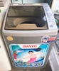 Máy giặt cũ Sanyo 7,5 kg lòng inox không rỉ