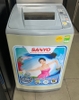 Máy giặt cũ Sanyo 6.8 kg lòng inox không rỉ