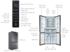 Tủ lạnh Toshiba GR-RF610WE-PMV -  511 lít