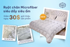 Ruột chăn siêu dầy bông Microfiber