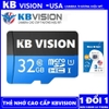 Thẻ nhớ MicroSD 32GB/64GB/128GB KBVISION