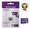 Thẻ nhớ MicroSD 32GB/64GB/128GB/256GB WESTERN DIGITAL Purple Box Class10 (Chuyên dùng Camera)