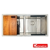 Chậu rửa Konox KN8745DUB