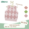 DA2270 Áo gile len bé gái