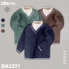 DA2271 Áo len cổ tim dài tay BT