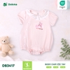 Body cài lệch cộc tay