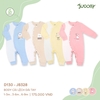 JB328 Body cài lệch dài tay JUDOBY (3-9M)