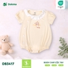 Body cài lệch cộc tay