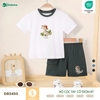 Bộ cộc tay cổ tròn BT Dokma