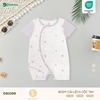 Body cài lệch cộc tay
