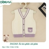 DA2260 Áo len ghile cài giữa