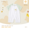 Body cài lệch cộc tay