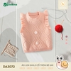 Áo len Ghile cổ tròn bé gái