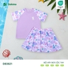Bộ váy bơi cộc tay BG (8-12Y)