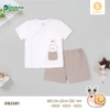 Bộ cài lệch cộc tay (1-9M)