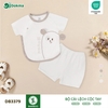 Bộ cài lệch cộc tay (1-9M)