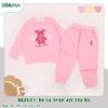 DB2531 Bộ cổ tròn dài tay BG