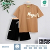 Bộ cổ tròn cộc tay Magic Dokma
