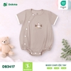 Body cài lệch cộc tay